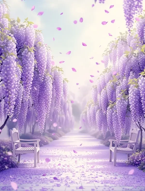 紫藤花园 海报